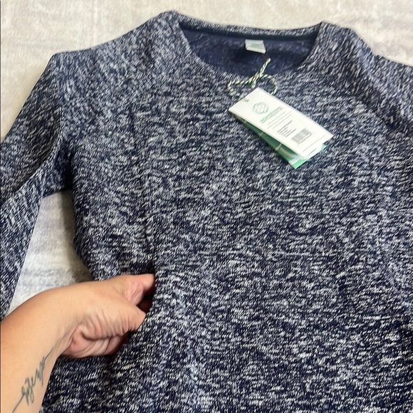 Aventura Women's Navy Crew Neck Sweater - Picture 5 of 8